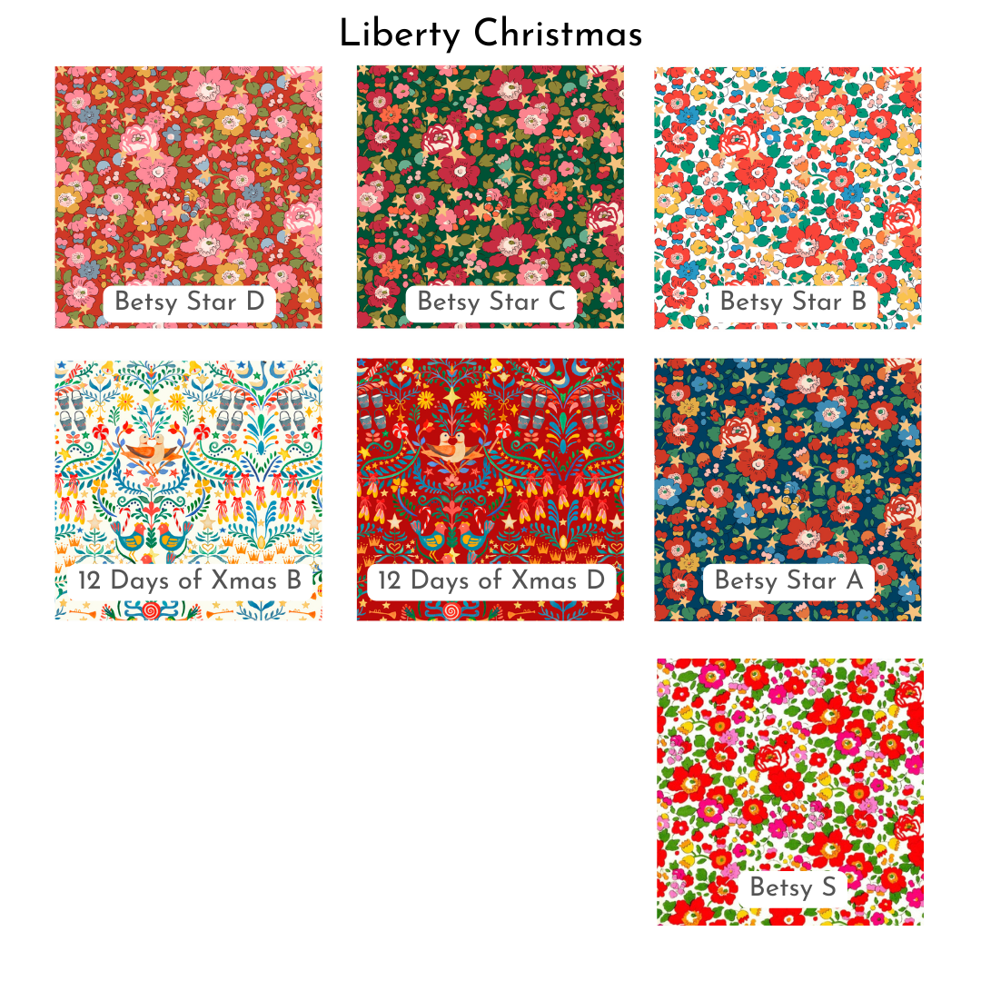 Velvet & Liberty Santa Stockings