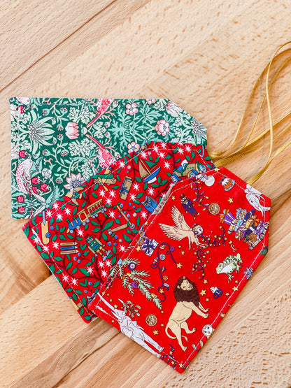 Personalised Liberty Christmas Gift Tags