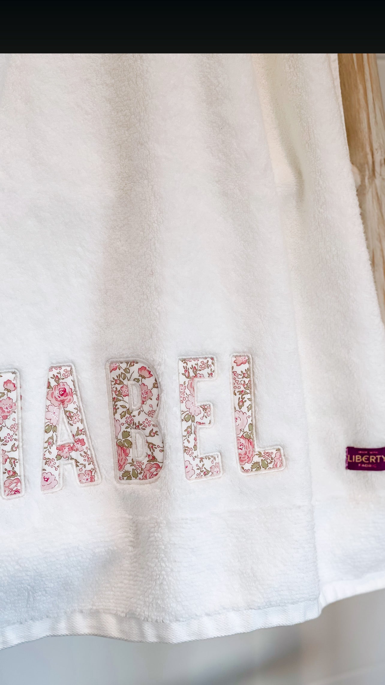 Liberty Personalised Bath Towels