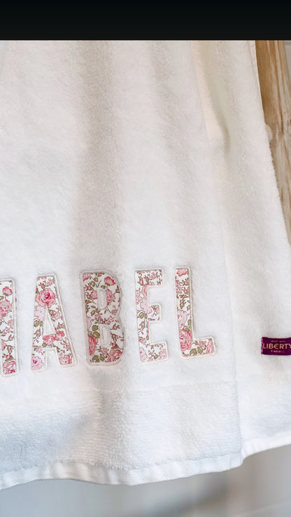 Liberty Personalised Bath Towels