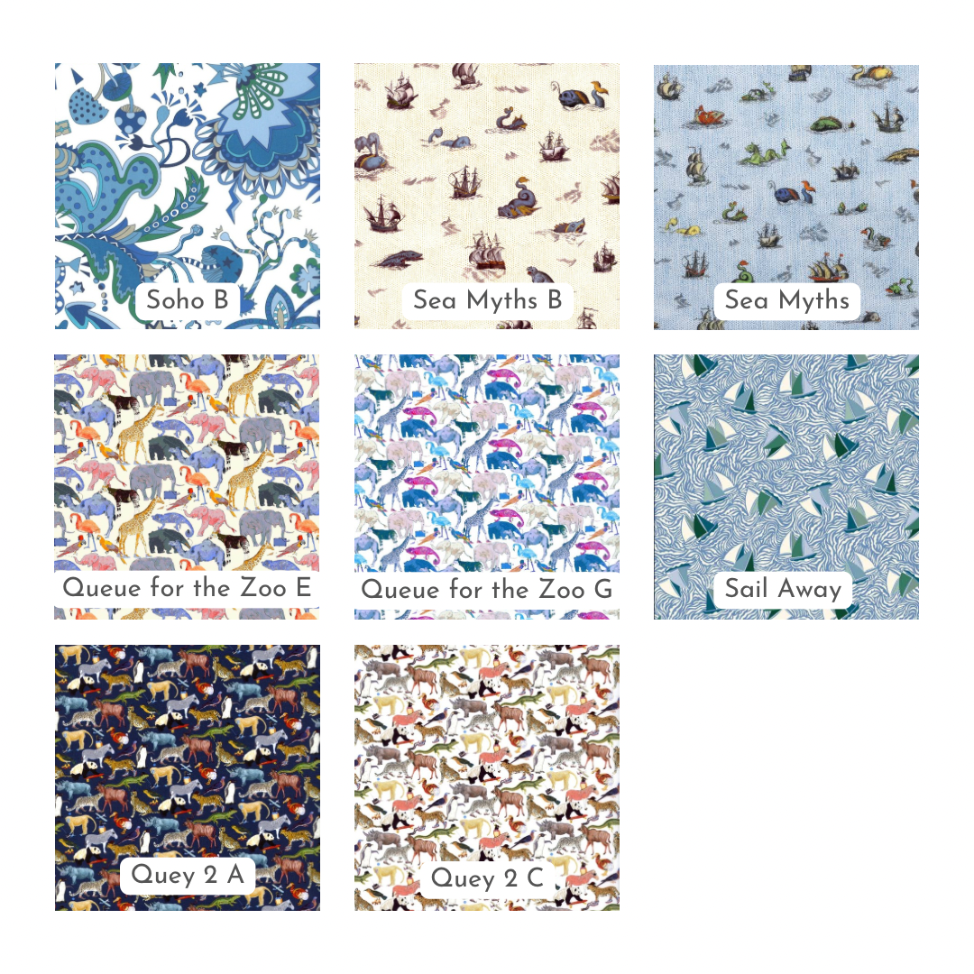 Liberty Ruffle Bibs & Burp Cloth