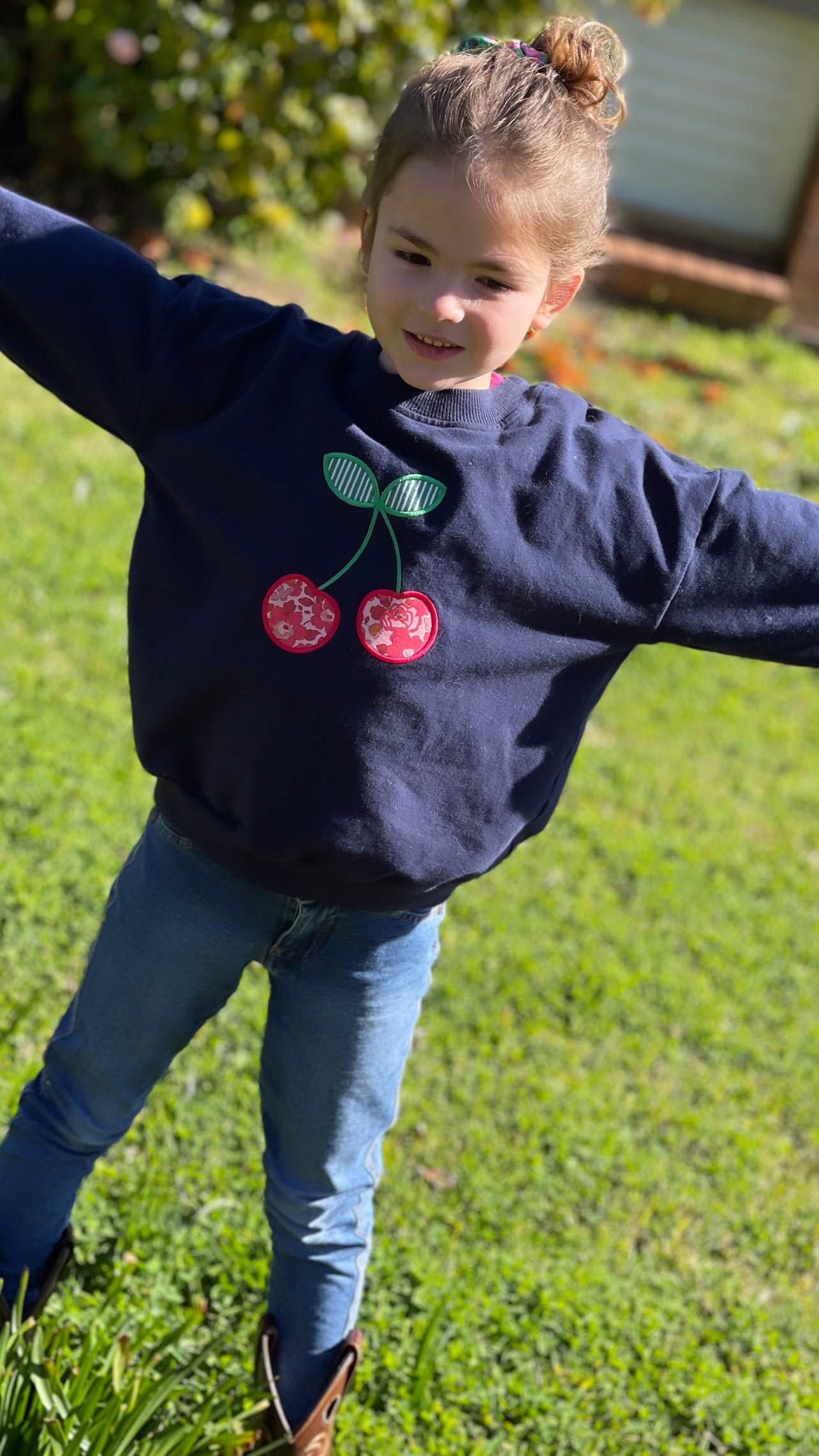 Custom French Terry & Liberty Applique Sweaters