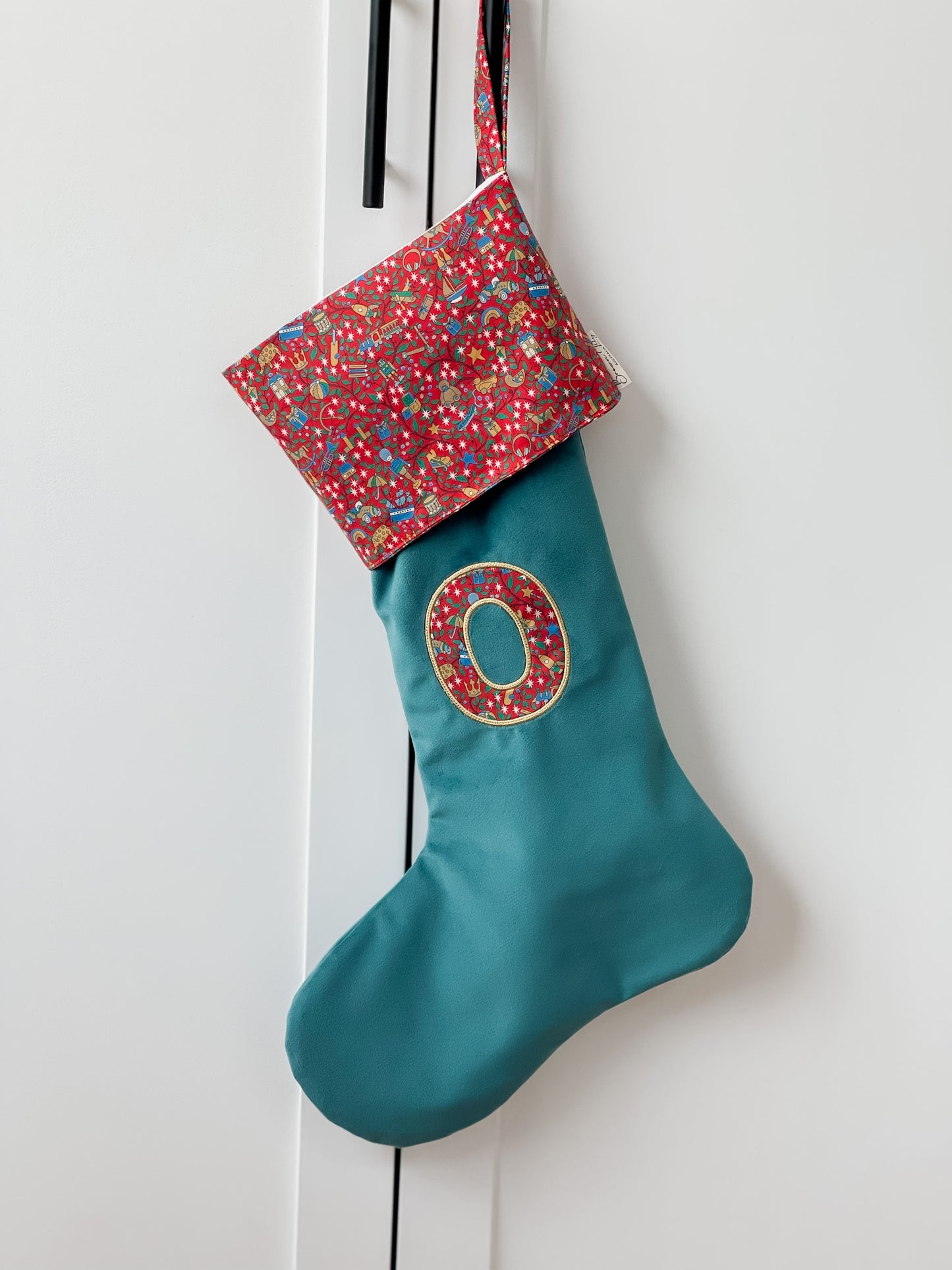 Velvet & Liberty Santa Stockings