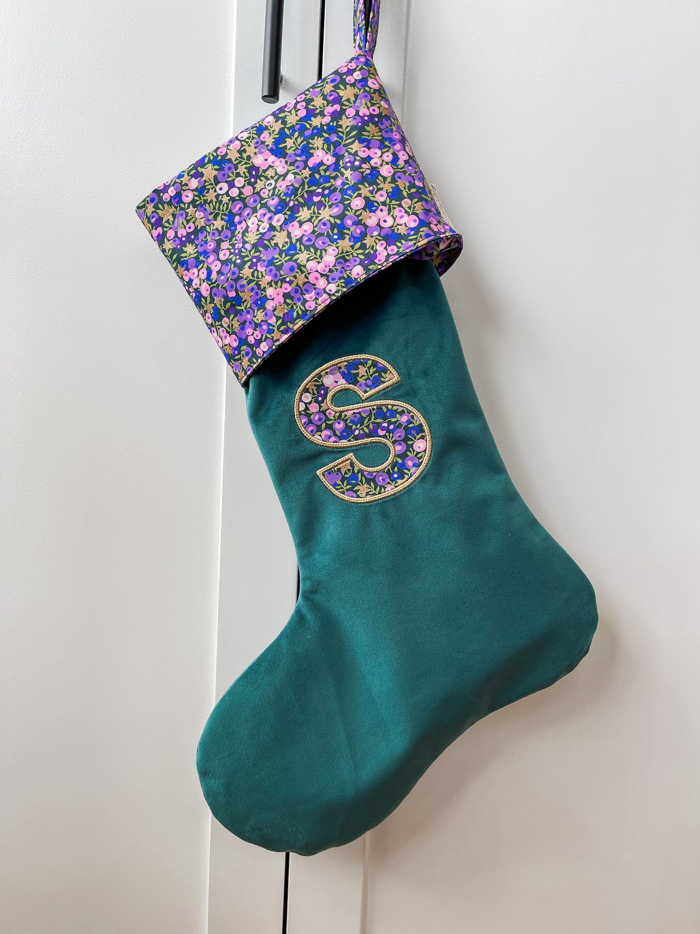 Velvet & Liberty Santa Stockings