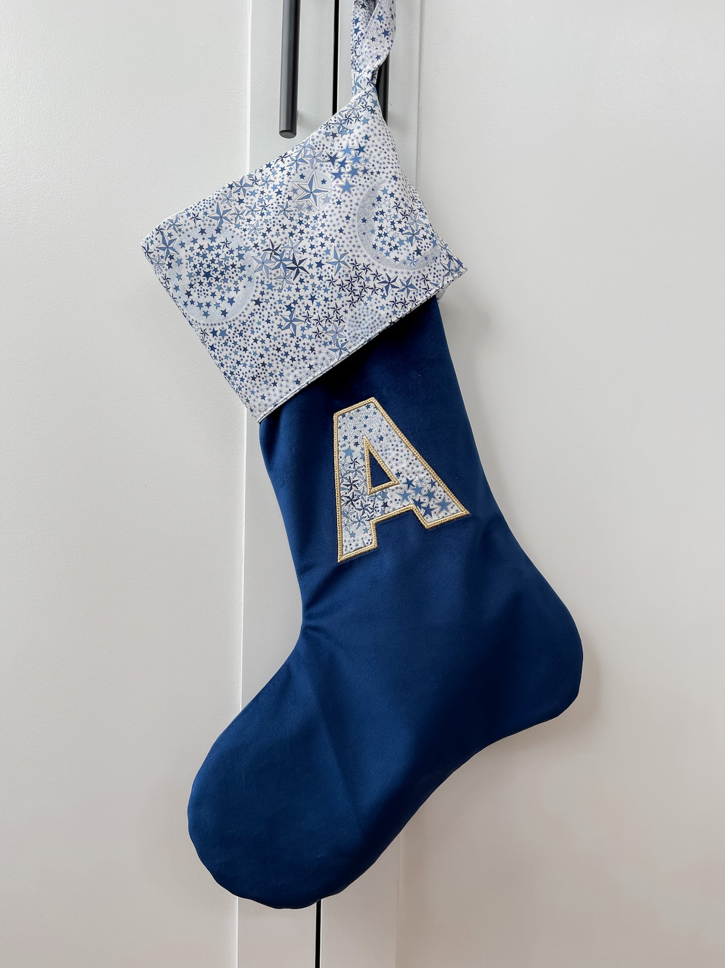 Velvet & Liberty Santa Stockings