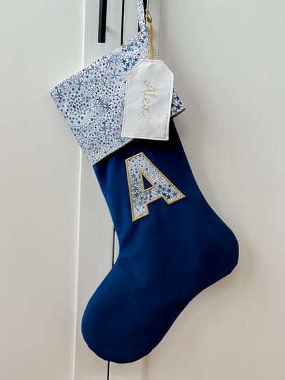 Velvet & Liberty Santa Stockings