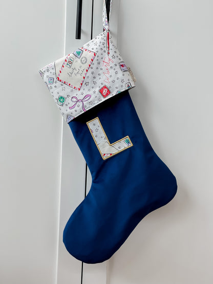 Velvet & Liberty Santa Stockings