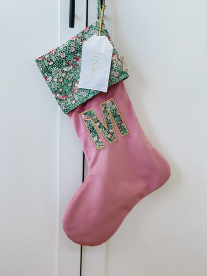 Velvet & Liberty Santa Stockings