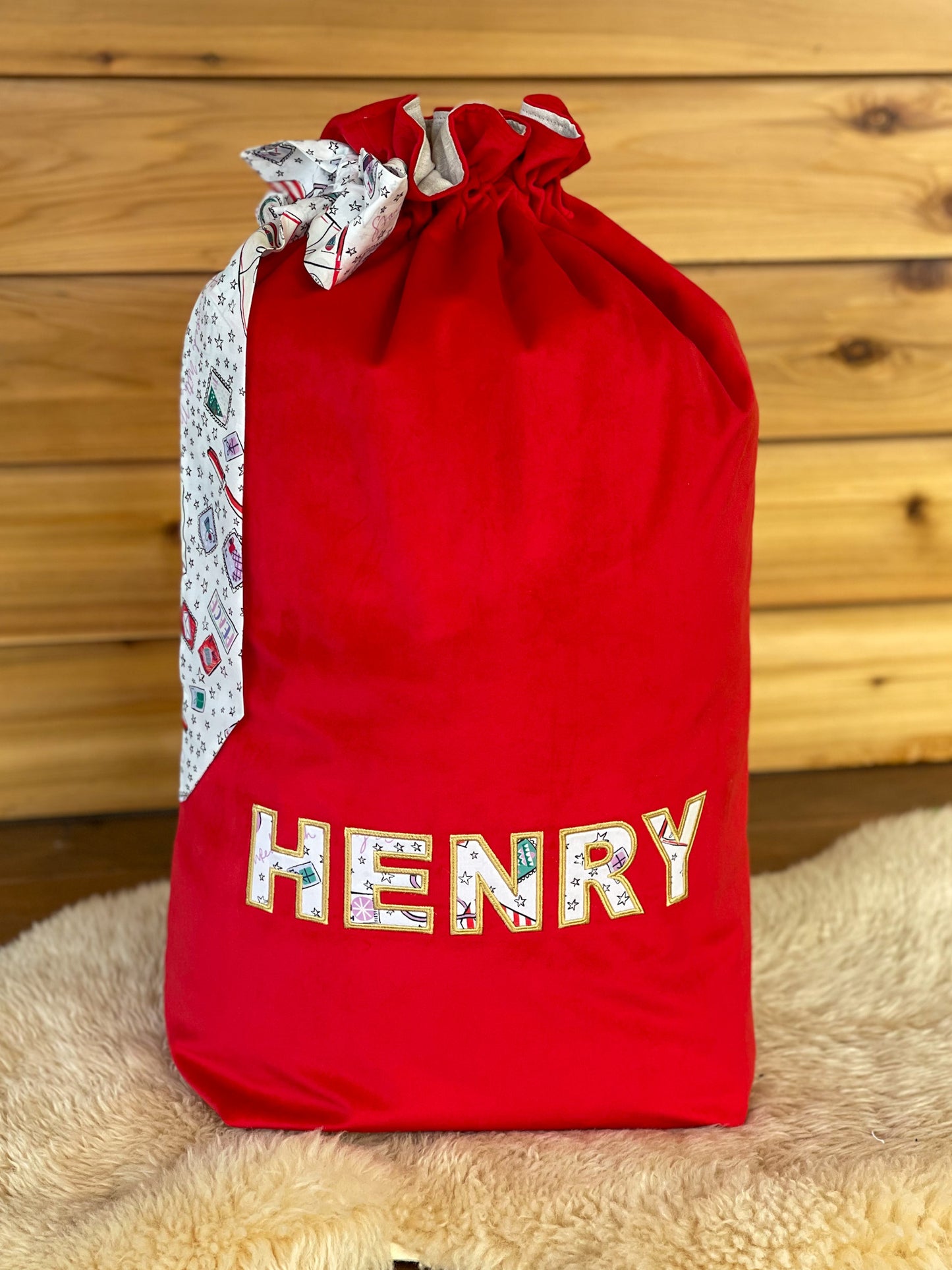 Velvet & Liberty Santa Sacks