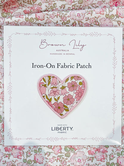 Liberty Heart Shaped Patches