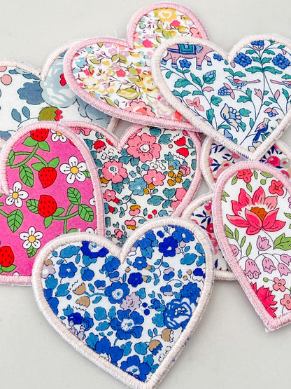 Liberty Heart Shaped Patches